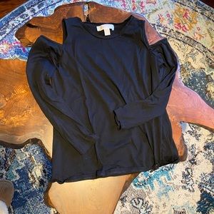 MICHAEL Michael Kors Cold Shoulder Top
